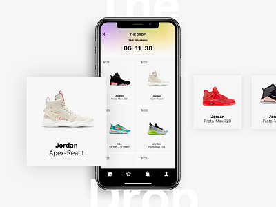 Sneaker Selling App app applicationdesign branding design minimal ui ux