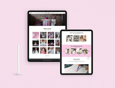 Fashion Website for girls design fashion fun girls responsive ui uidesign ux work