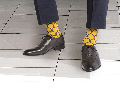 Walkable City effio pattern pattern design socks surface pattern