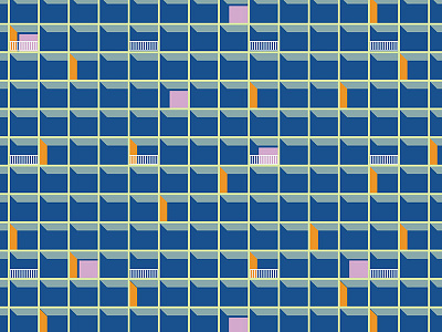 'Facade' Repeat Pattern pattern pattern design repeat surface pattern