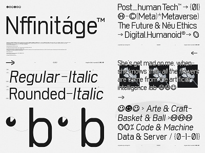 Nffinitage font future futuretype geometricfont graphic design moderntype typedesign typedesigner typeface typefacedesigner typography