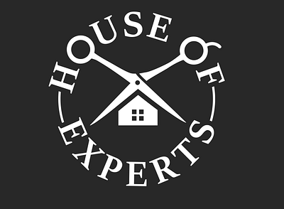 HOUSE OF EXPERTS creative logo minimal simple