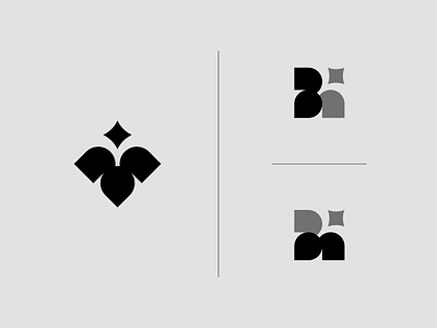 "BM" CLOTHING ICON LOGO