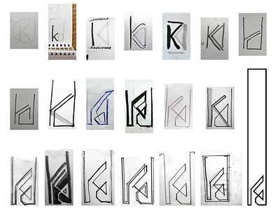 kd copix design drawing logo paper pen signet sketches