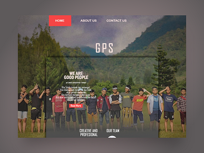 GPS Landing Page