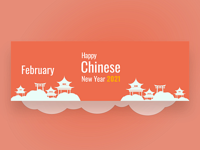Feed Instagram Happy Chinese New Year 2021 design graphic design illustration