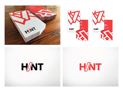 H/NT Branding branding business card logo
