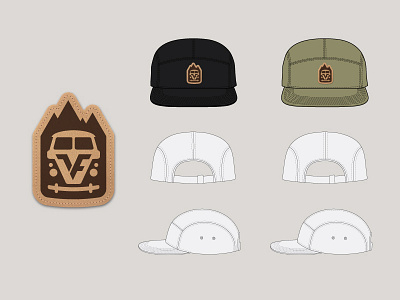 VanFest 5-panel Cap apparel cap headwear logo merch pacific northwest patch volkswagen vw