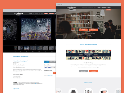 The Sketchbook Project Website