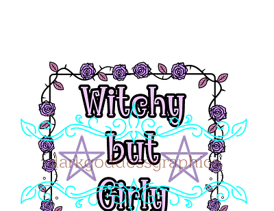 Girly witch design graphic design png sublimation vector