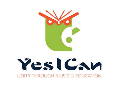 Yes I Can Logo Concept education music youth
