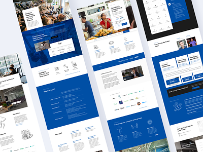 Astrolabs Responsive Web Design blue blue and white coworking space design layout design mobile responsive responsive design responsive web design responsive website ui ux web