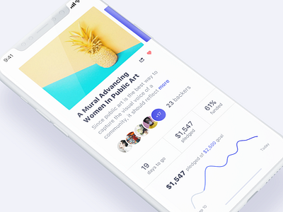 Daily UI #032 Crowdfunding Campaign