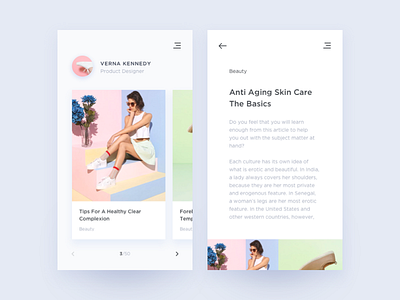 Daily UI 035 Blog Post designs, themes, templates and downloadable ...