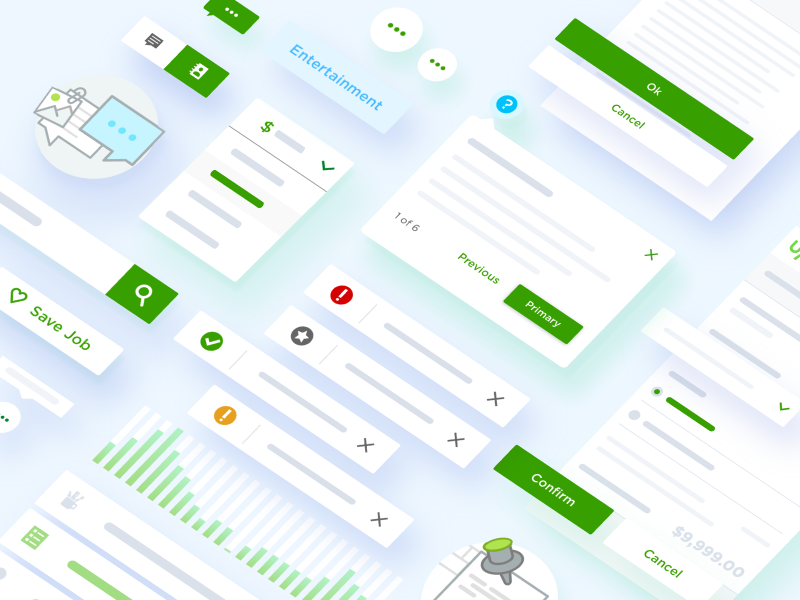 Upwork Components Library ux ui app mobile web elements library components upwork