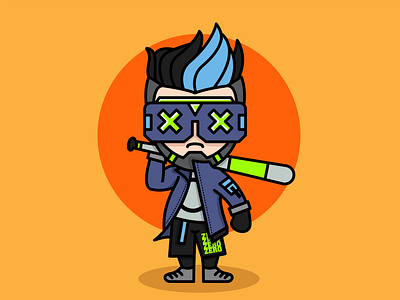 CyberPunk Chibi Character