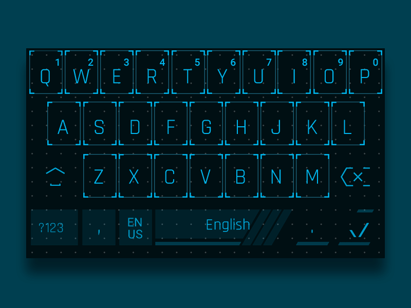 Interstellar Keyboard interstellar keyboard