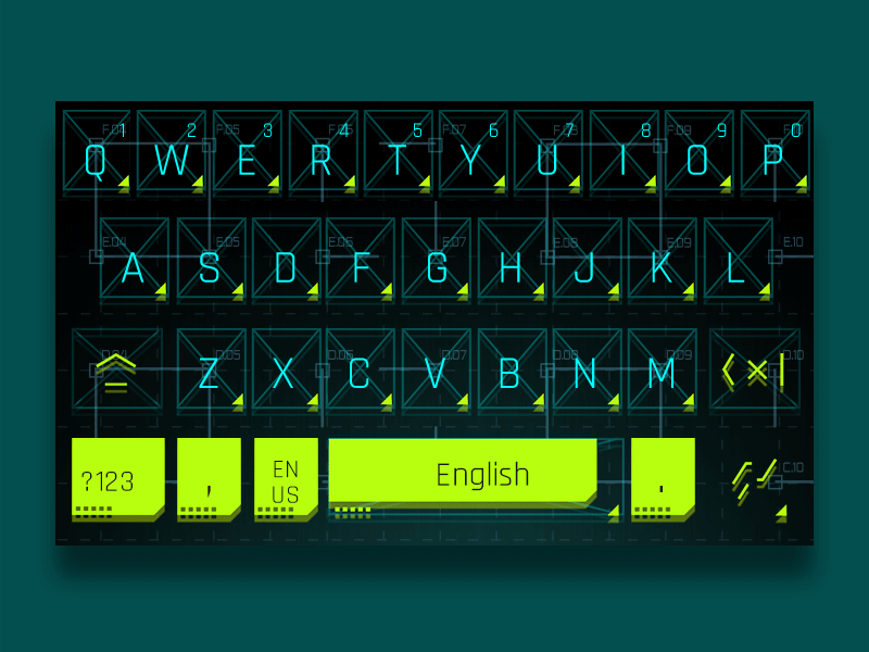 Star Ship Keyboard keyboard theme