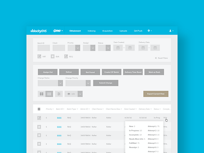 VelocityEHS Environmental Health and Safety Content Management design ui ux
