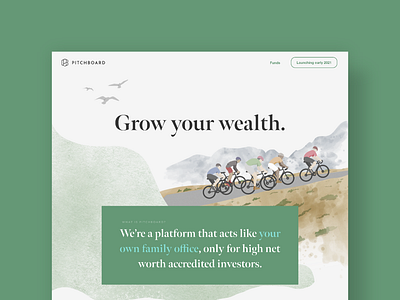 Pitchboard Application Promotional Website Design