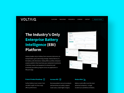 Electrification and Battery Intelligence Homepage Redesign