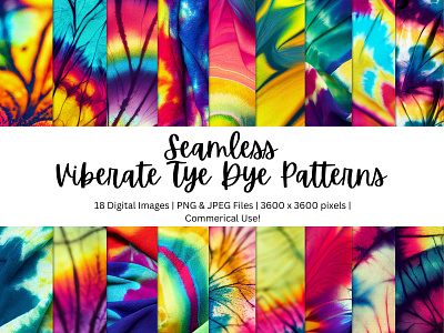 18 Vibrate Tie Die Pattern Backgrounds Vol.1 clipart colorful tie-dye commercial use design graphic design illustration rainbow background rainbow tie dye png rainbow tie-dye png rainbow tiedye png seamless patterns tie dye digital file tie-dye background tie-dye digital file tie-dye pattern png tie-dye sublimation tiedye digital paper tiedye texture png vibrant tiedye png