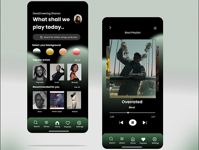 Music App Concept