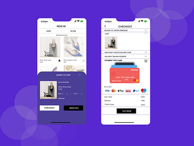 Card Checkout Design