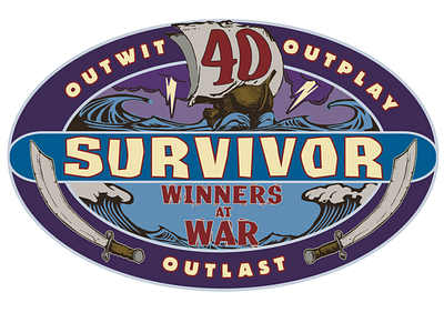 Survivor Season 40 branding concept art conceptual design graphic design illustration logo production design vector