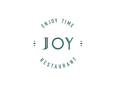 JOY Restaurant 悦餐厅 joy lily logo resturant 悦 餐厅