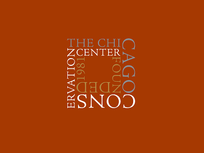 Chicago Conservation Center branding design icon illustration logo typography vector