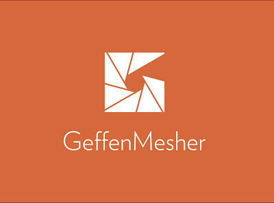 Geffen Mesher branding design icon illustration logo typography vector