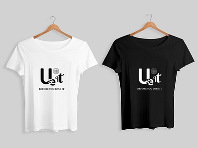 USE IT T-SHIRT DESIGN blackshirt branding business logo hassam hassamnwl illustration shirt shirtdesign shirtmockup shirts simple logo thsirt whiteshirt