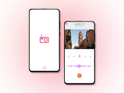 Jerez 89.1 FM mobile design ui ux