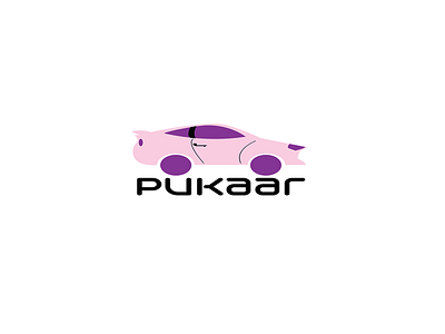 PUKAAR APPLICATION LOGO adobe illustrator app logo car car mechanic logo logo designing mechanic app logo mobile app logo pukaar pukaar app pukaar mobile app