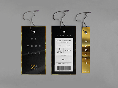 ZADLEY - Final branding branding fashion graphics graphics design identity design labels logo tags