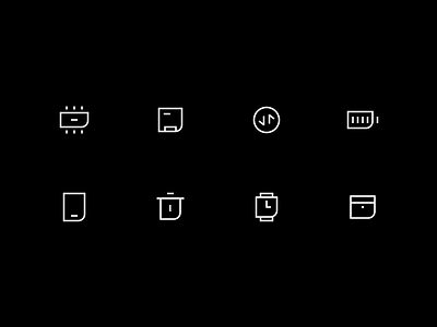 Icons Design ∫ earphone icons