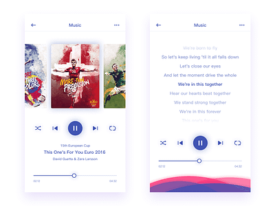 Music play design app icon illustration ios iphone music personal ui