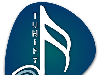 TUNIFY- Logo branding design icon illustration logo vector