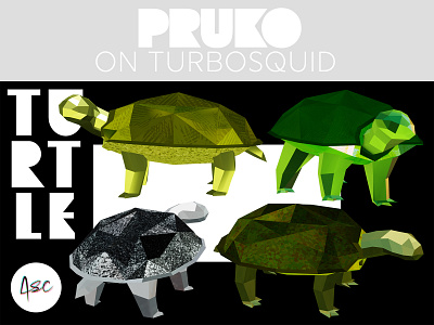 Low Poly Turtle - Rigged & Animated 3d model abstract aesthetic ambient animation blender branding cyber design earth game asset game design graphic design low poly marketing model reptile turbosquid turtle video game