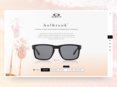 Holbrook concept holbrook oakley product redesign sunglasses web