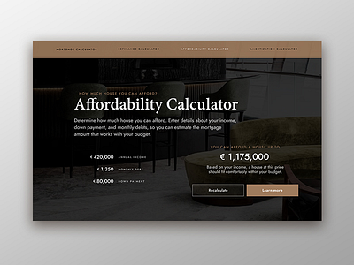 Affordability Calculator