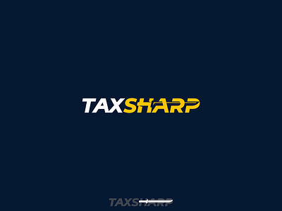 TaxSharp Logo Design