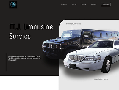 Limousine Services Design 3d animation app branding car dealership design graphic design illustration limousine logo motion graphics redesign typography ui ux vector