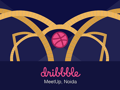 Dribbble MeetUp, Noida (Delhi NCR) delhi meetup dmw17 dribbble meetup invite meetup noida noida gate noida meetup webkul