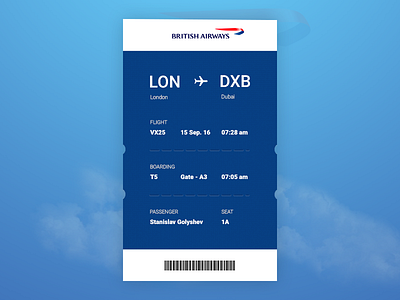 Boarding Pass