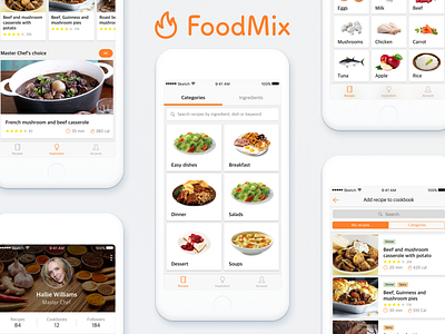 FoodMix — Cooking App