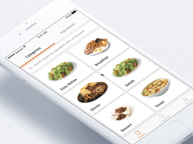 Foodmix App - Recipe Search