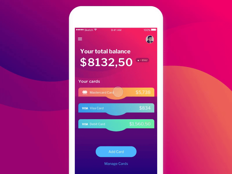 Banking App Animation