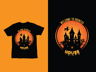 Halloween t-shirt design halloween t shirt design horror t shirts hunted t shirts t shirt t shirt design